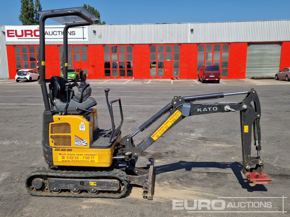2022 Kato 12VXE - Mini excavator: Foto 5 2022 Kato 12VXE - Mini excavator: Foto 5