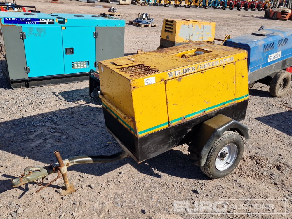 ArcGen Single Axle Diesel Welder/Generator, 3 Cylinder Yanmar Engine - Generator electric: Foto 1 ArcGen Single Axle Diesel Welder/Generator, 3 Cylinder Yanmar Engine - Generator electric: Foto 1