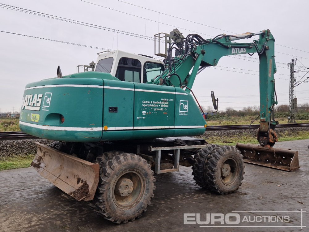 Atlas 1504M - Excavator pe roţi: Foto 5 Atlas 1504M - Excavator pe roţi: Foto 5