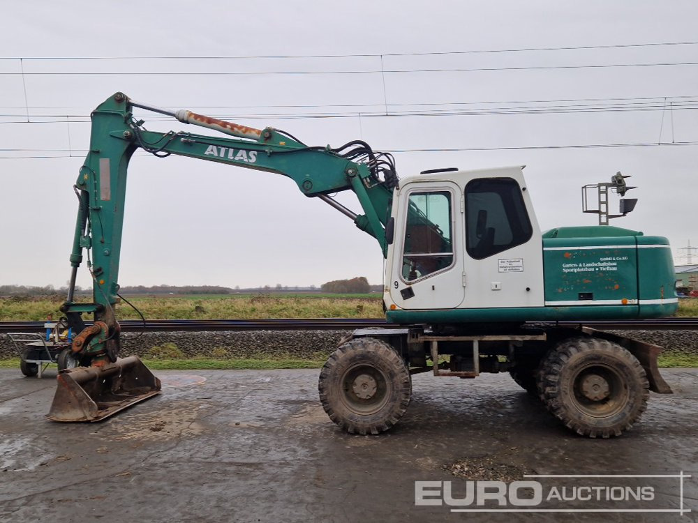 Atlas 1504M - Excavator pe roţi: Foto 2 Atlas 1504M - Excavator pe roţi: Foto 2