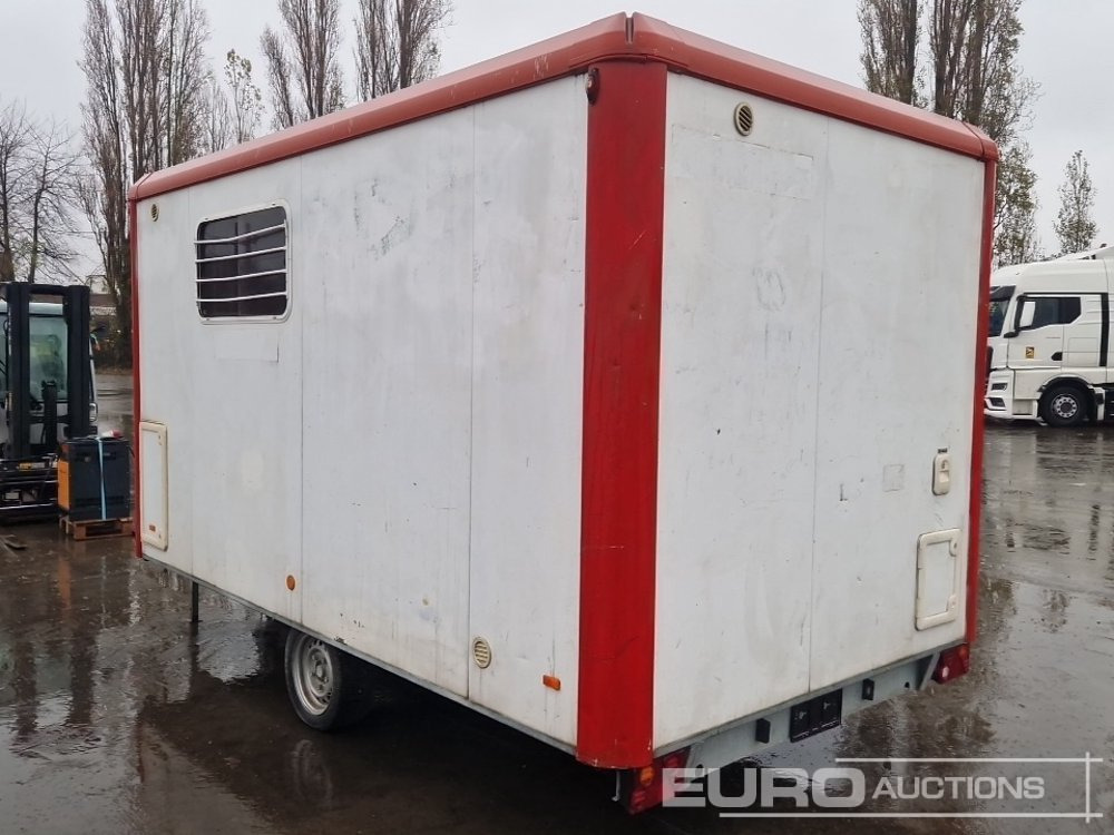 CNSE Single Axle Site Trailer - Container locuibil, Remorcă: Foto 3 CNSE Single Axle Site Trailer - Container locuibil, Remorcă: Foto 3