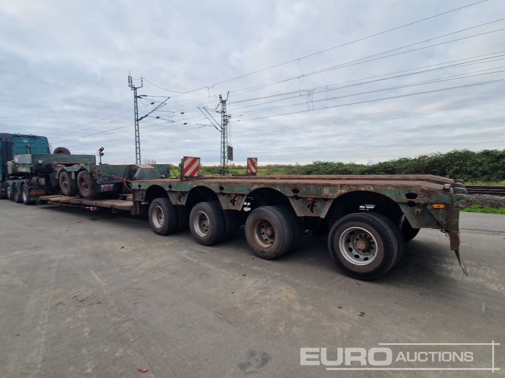 Faymonville 4 Axle Low Loader Trailer, Twin Axle Extension - Semiremorcă transport agabaritic: Foto 2 Faymonville 4 Axle Low Loader Trailer, Twin Axle Extension - Semiremorcă transport agabaritic: Foto 2