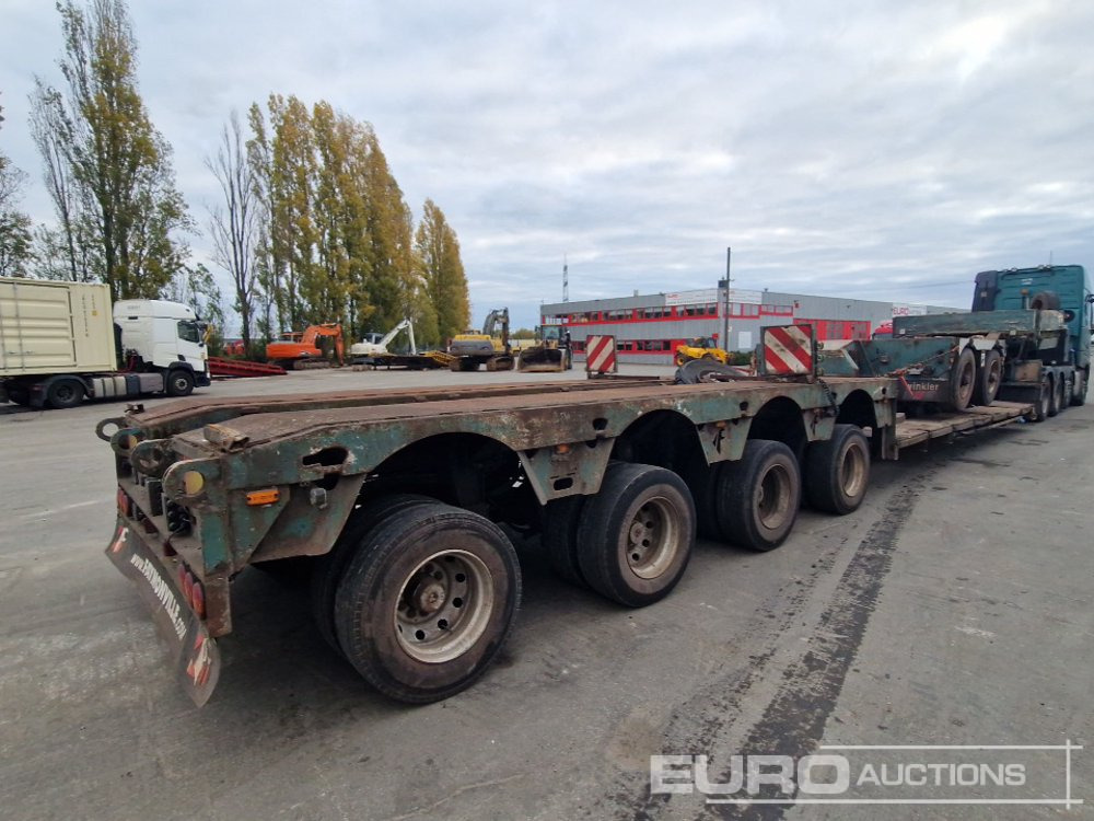 Faymonville 4 Axle Low Loader Trailer, Twin Axle Extension - Semiremorcă transport agabaritic: Foto 4 Faymonville 4 Axle Low Loader Trailer, Twin Axle Extension - Semiremorcă transport agabaritic: Foto 4