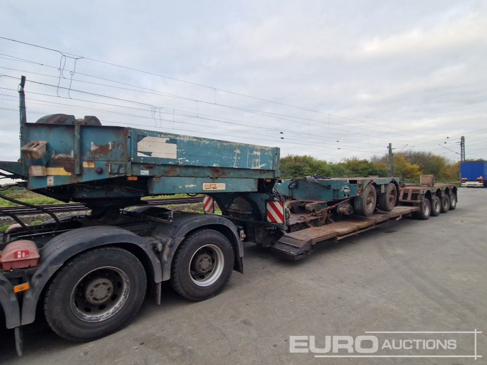 Faymonville 4 Axle Low Loader Trailer, Twin Axle Extension - Semiremorcă transport agabaritic: Foto 1 Faymonville 4 Axle Low Loader Trailer, Twin Axle Extension - Semiremorcă transport agabaritic: Foto 1