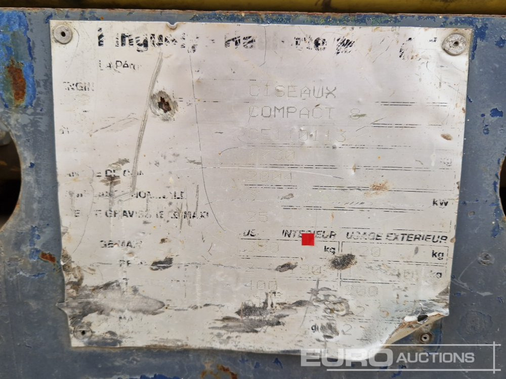 Platforma foarfeca Haulotte Compact 8: Foto 20