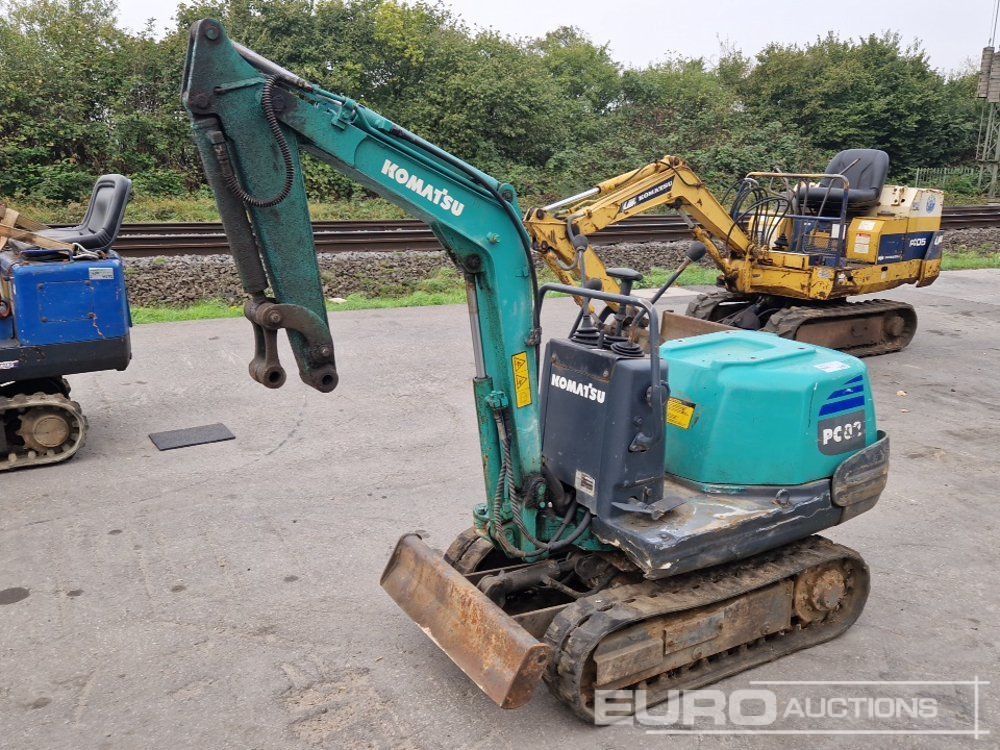 Komatsu PC02-1A - Mini excavator: Foto 1 Komatsu PC02-1A - Mini excavator: Foto 1