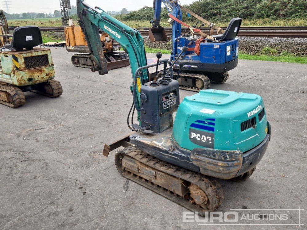 Komatsu PC02-1A - Mini excavator: Foto 3 Komatsu PC02-1A - Mini excavator: Foto 3