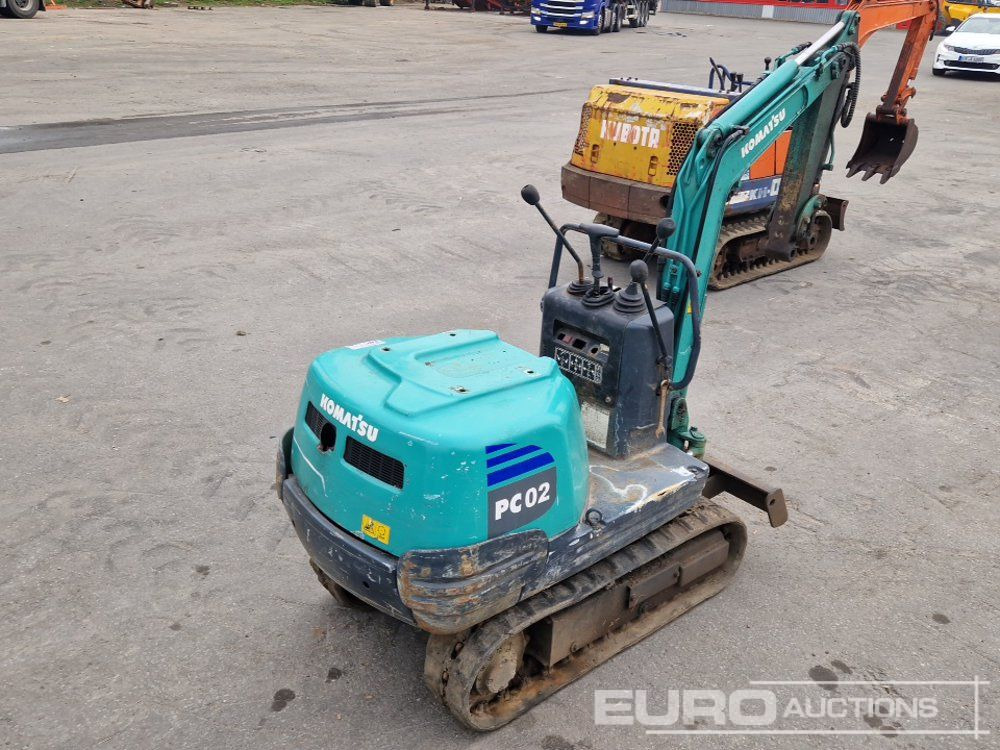 Komatsu PC02-1A - Mini excavator: Foto 4 Komatsu PC02-1A - Mini excavator: Foto 4