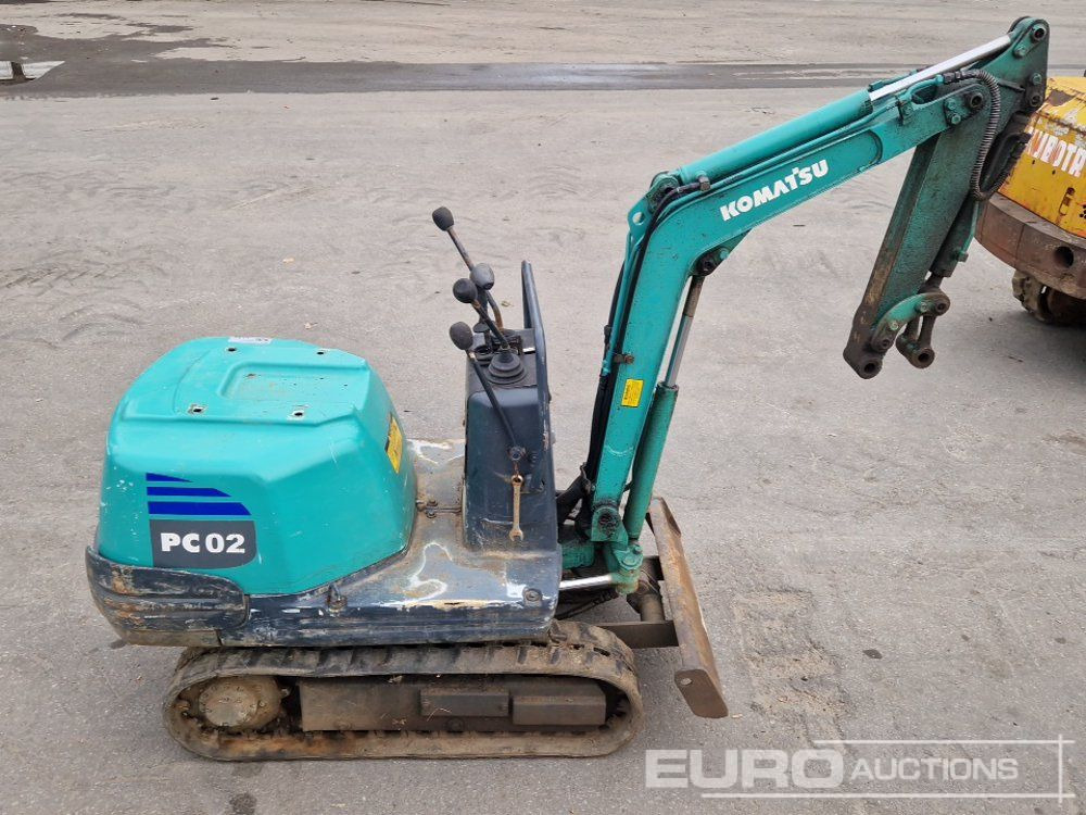 Komatsu PC02-1A - Mini excavator: Foto 5 Komatsu PC02-1A - Mini excavator: Foto 5