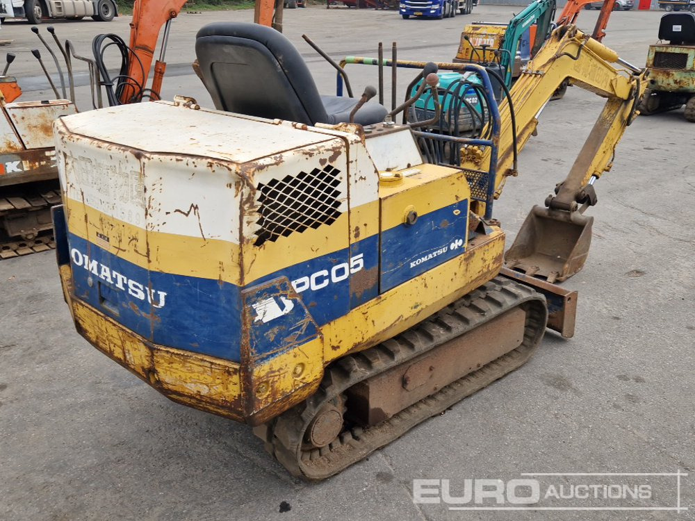 Komatsu PC05-6 - Mini excavator: Foto 4 Komatsu PC05-6 - Mini excavator: Foto 4