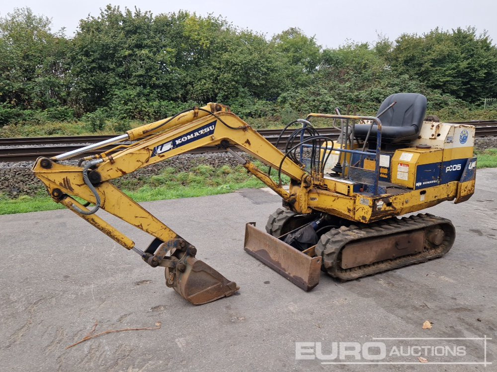 Komatsu PC05-6 - Mini excavator: Foto 1 Komatsu PC05-6 - Mini excavator: Foto 1