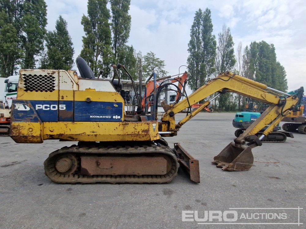 Komatsu PC05-6 - Mini excavator: Foto 5 Komatsu PC05-6 - Mini excavator: Foto 5