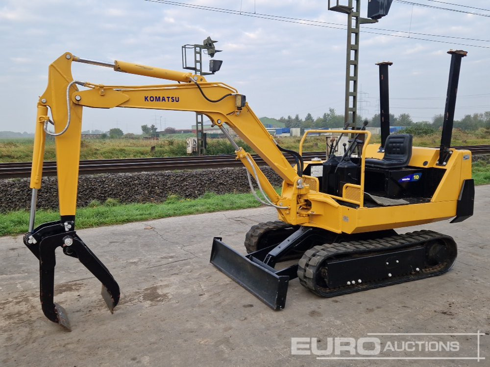 Komatsu PC10-6 - Mini excavator: Foto 1 Komatsu PC10-6 - Mini excavator: Foto 1