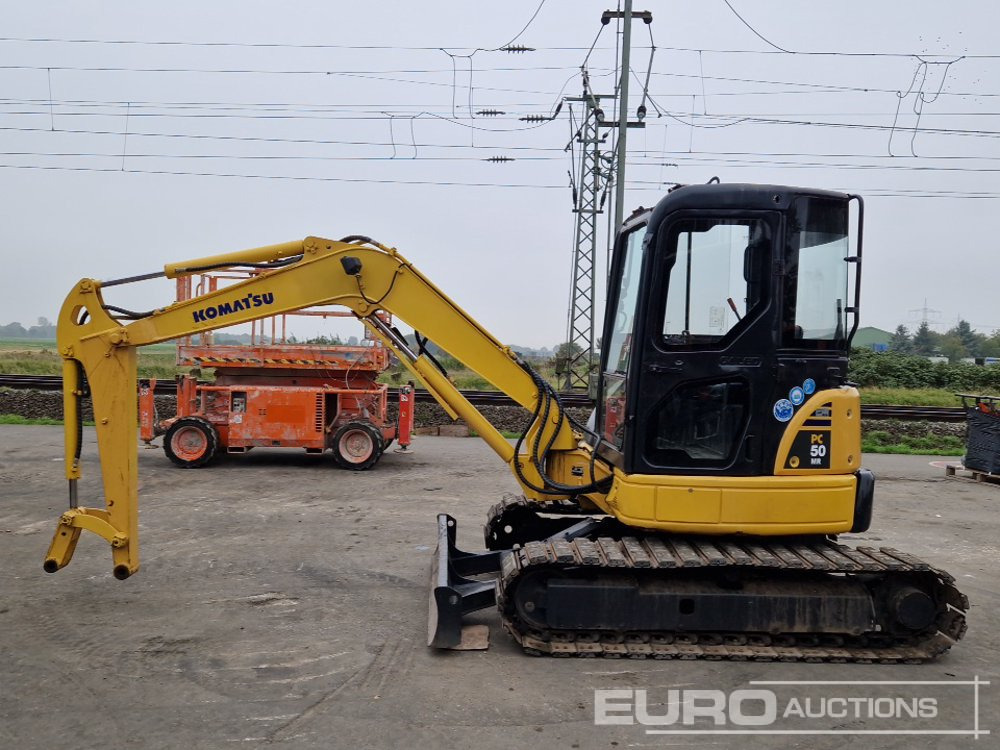 Komatsu PC50 MR-2 - Mini excavator: Foto 2 Komatsu PC50 MR-2 - Mini excavator: Foto 2