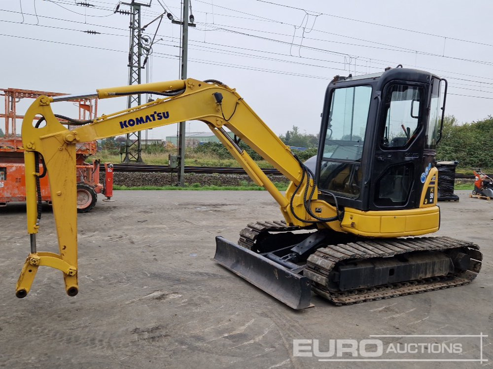 Komatsu PC50 MR-2 - Mini excavator: Foto 1 Komatsu PC50 MR-2 - Mini excavator: Foto 1
