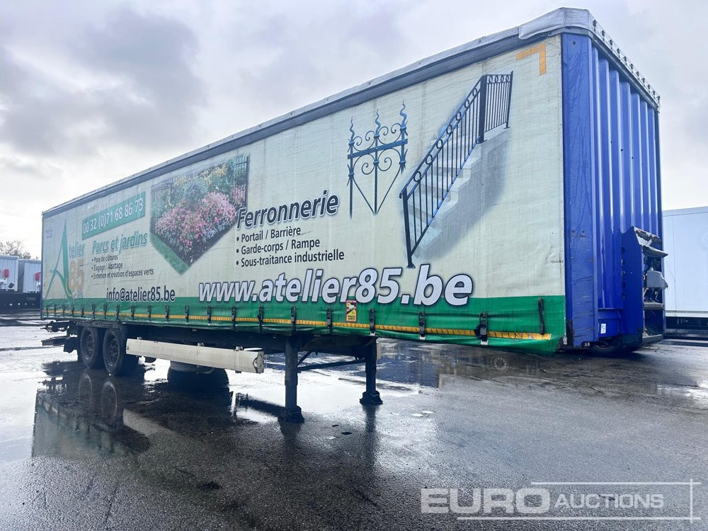 Krone Curtainsider Trailer, 2 Axle, Taillift (Belgium Reg. Docs) - Semiremorcă prelată: Foto 5 Krone Curtainsider Trailer, 2 Axle, Taillift (Belgium Reg. Docs) - Semiremorcă prelată: Foto 5