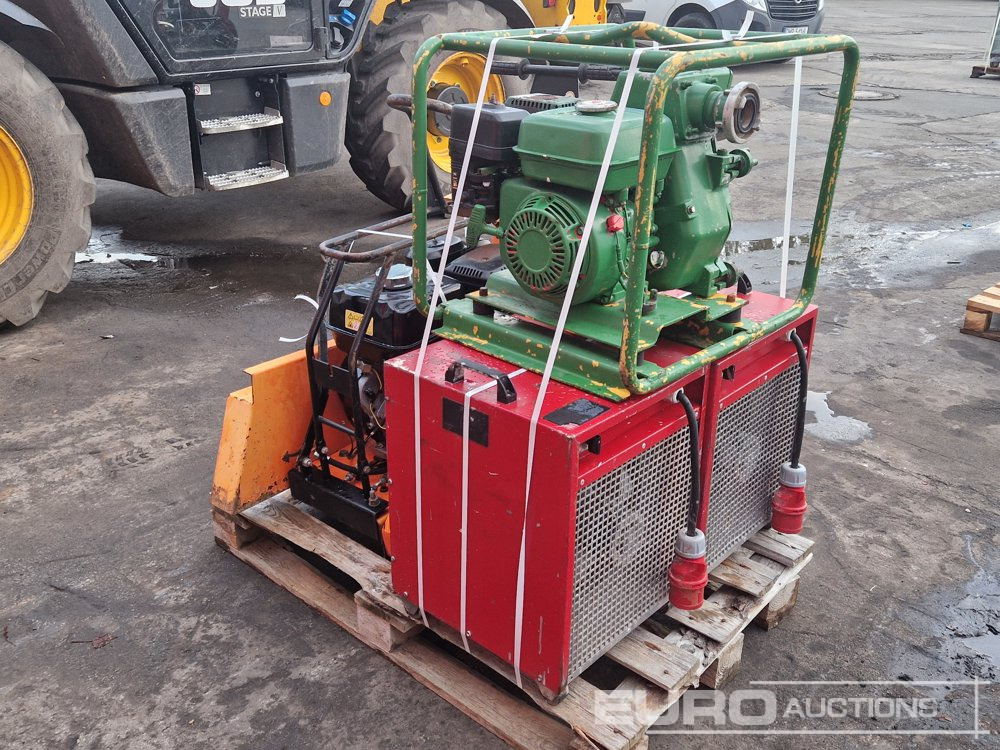 Pallet of asphalt saw, Electric Space Heater (2 of) Wacker water Pump - Incalzitor constructii: Foto 2 Pallet of asphalt saw, Electric Space Heater (2 of) Wacker water Pump - Incalzitor constructii: Foto 2