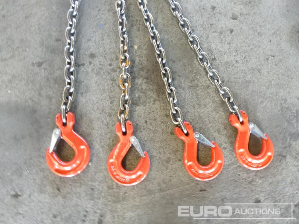 Unused Heavy-Duty 4 Sling Lifting Chain, 1.5 Meter, max. 5000kg - Stivuitor: Foto 3 Unused Heavy-Duty 4 Sling Lifting Chain, 1.5 Meter, max. 5000kg - Stivuitor: Foto 3