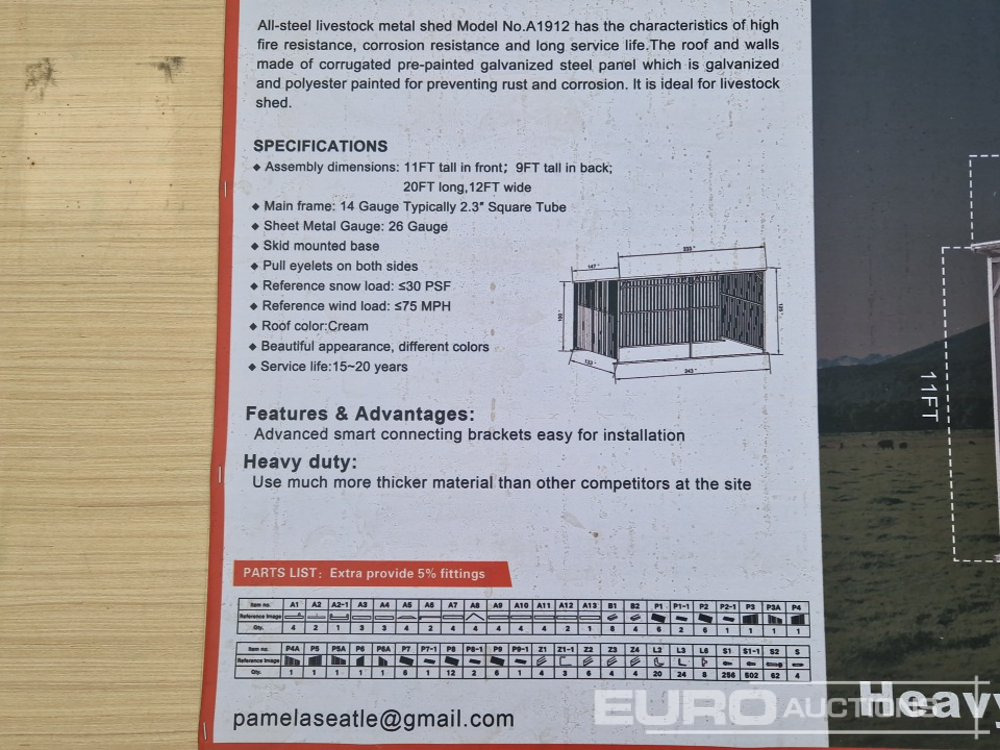 Unused 2025 MTO A1912 - Container locuibil: Foto 4 Unused 2025 MTO A1912 - Container locuibil: Foto 4