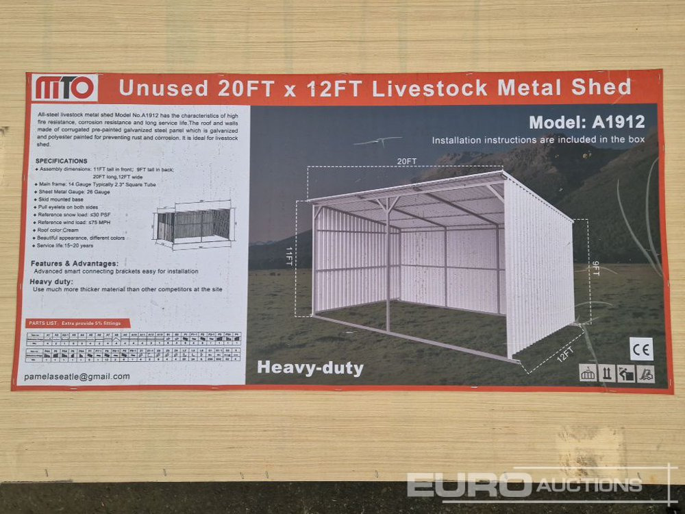 Unused 2025 MTO A1912 - Container locuibil: Foto 3 Unused 2025 MTO A1912 - Container locuibil: Foto 3