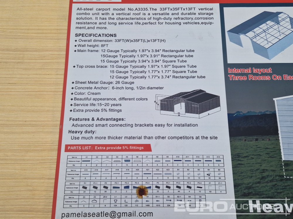 Unused 2025 MTO A3335 - Container locuibil: Foto 4 Unused 2025 MTO A3335 - Container locuibil: Foto 4