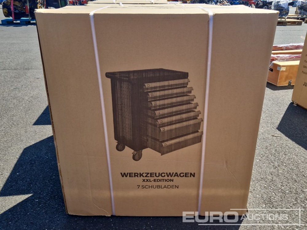 Unused Erdmann XXl Edition 7 Drawer Tool Cabinet c/w Profi Tools - Echipament de atelier: Foto 2 Unused Erdmann XXl Edition 7 Drawer Tool Cabinet c/w Profi Tools - Echipament de atelier: Foto 2
