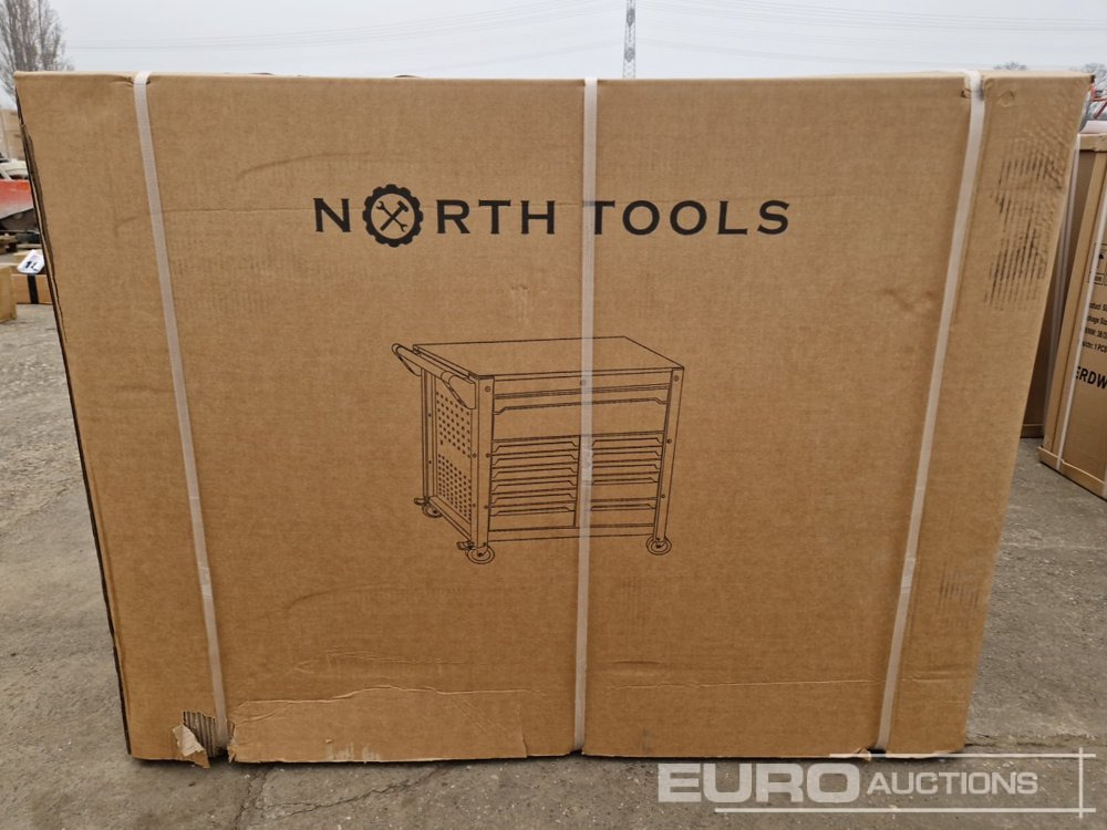 Unused NORTH-TOOL JUMBO-PRO 12 Drawer Tool Cabinet, Professional Tools - Echipament de atelier: Foto 2 Unused NORTH-TOOL JUMBO-PRO 12 Drawer Tool Cabinet, Professional Tools - Echipament de atelier: Foto 2