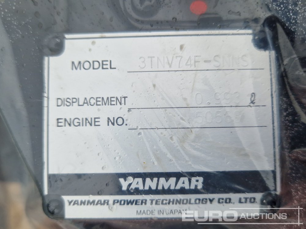Motor Unused Yanmar 3TNV74F-SNNS: Foto 11