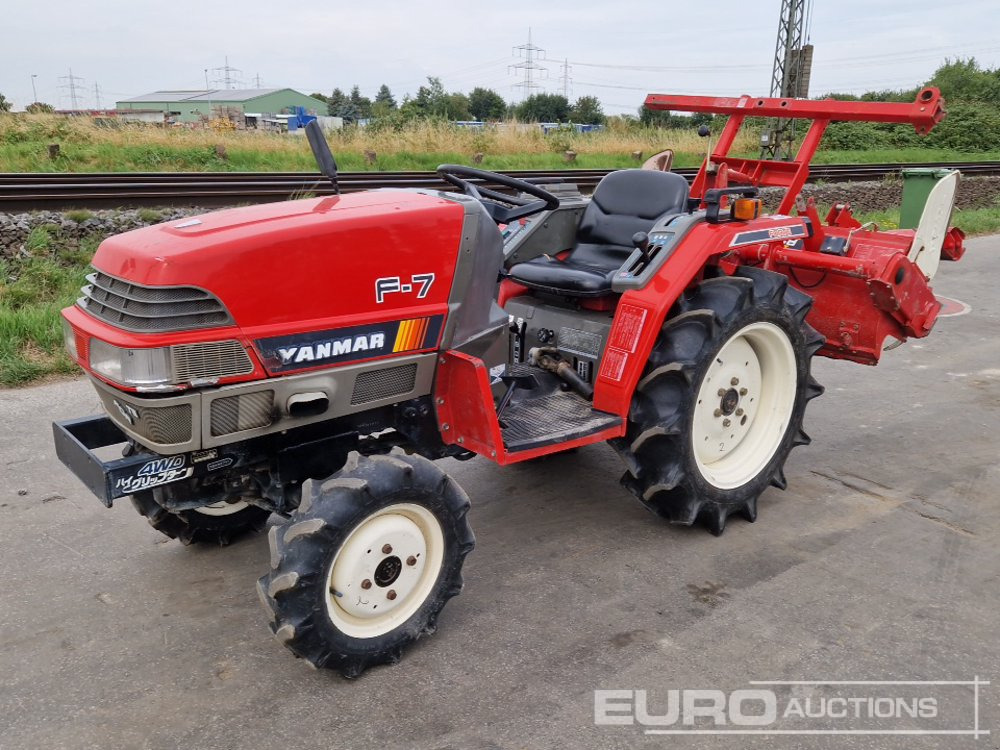 Yanmar F7 - Tractor mic: Foto 1 Yanmar F7 - Tractor mic: Foto 1
