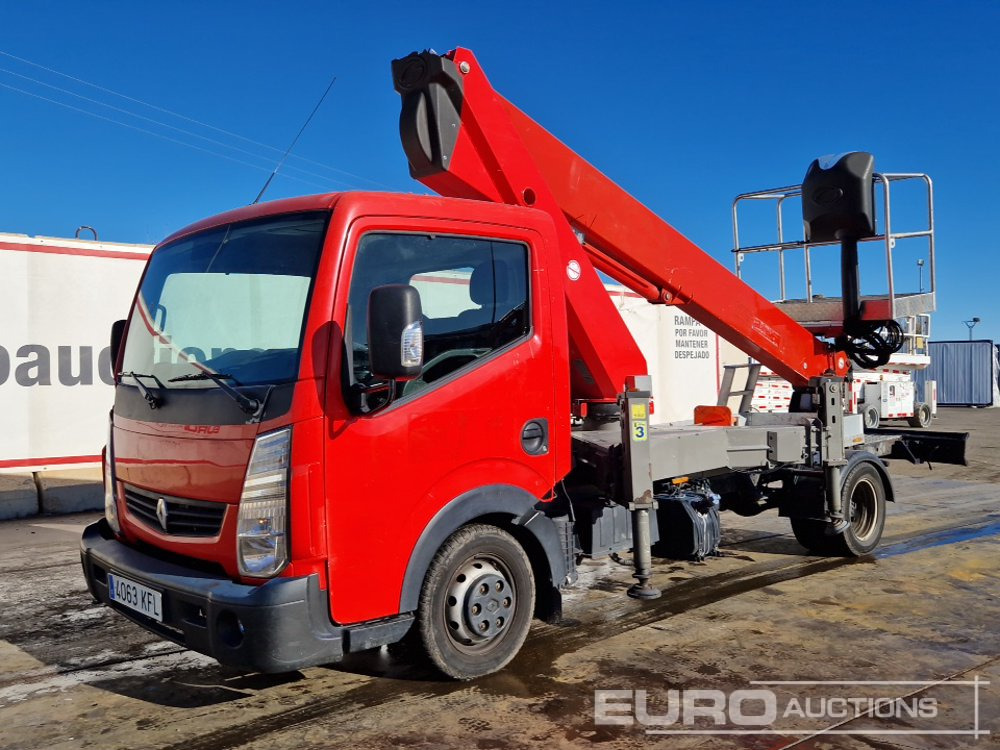 2017 Renault Access Platform Truck, Socage T416 16 m Platform Reach 300 Kg Capacity (ITV 02/09/2026) (Spanish Reg Docs Available / Documentación Española Disponible) - Camion cu nacela: Foto 1 2017 Renault Access Platform Truck, Socage T416 16 m Platform Reach 300 Kg Capacity (ITV 02/09/2026) (Spanish Reg Docs Available / Documentación Española Disponible) - Camion cu nacela: Foto 1