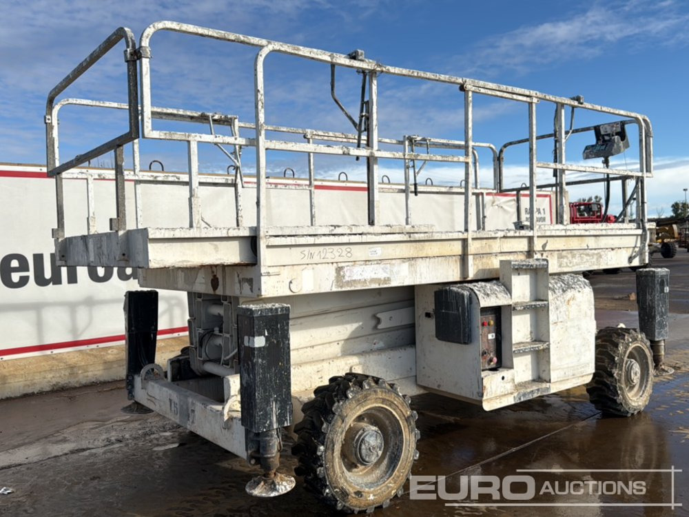 Haulotte H12SX - Platforma foarfeca: Foto 1 Haulotte H12SX - Platforma foarfeca: Foto 1