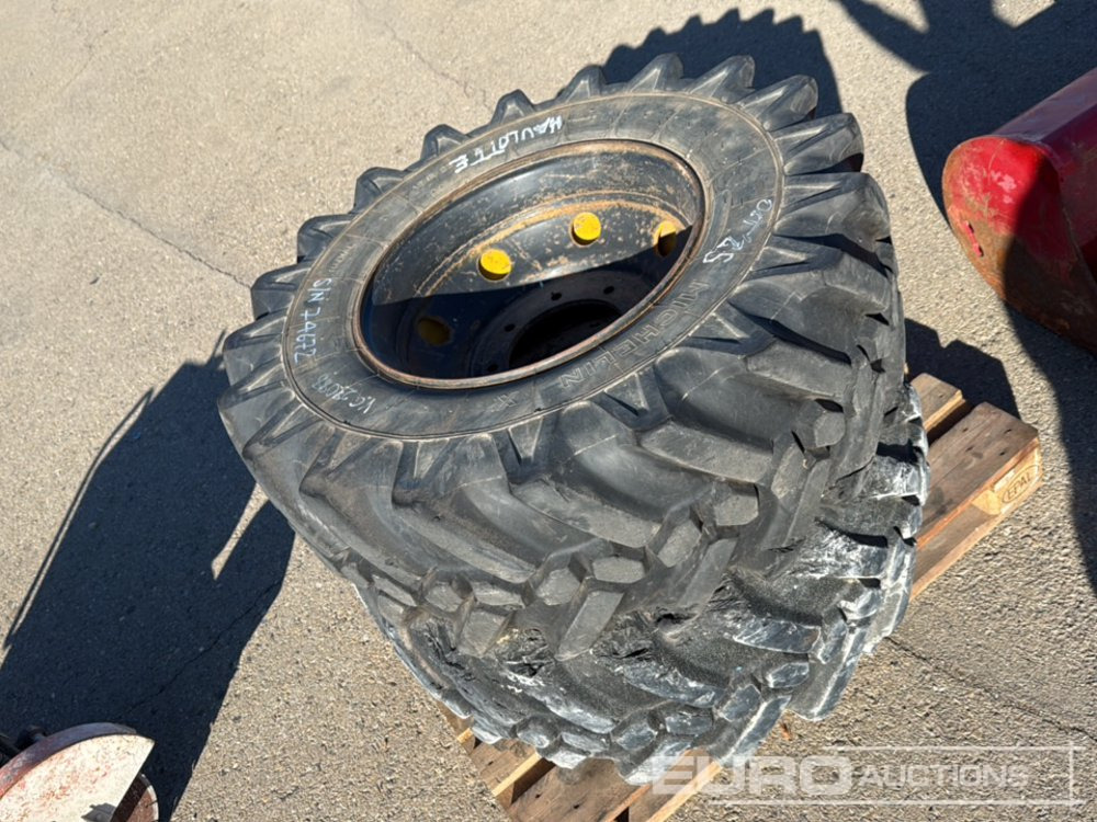 Michelin 15R 22.5XF Tyres & Rim to suit Haulotte HA20/25 (2 of) - Anvelopă: Foto 3 Michelin 15R 22.5XF Tyres & Rim to suit Haulotte HA20/25 (2 of) - Anvelopă: Foto 3