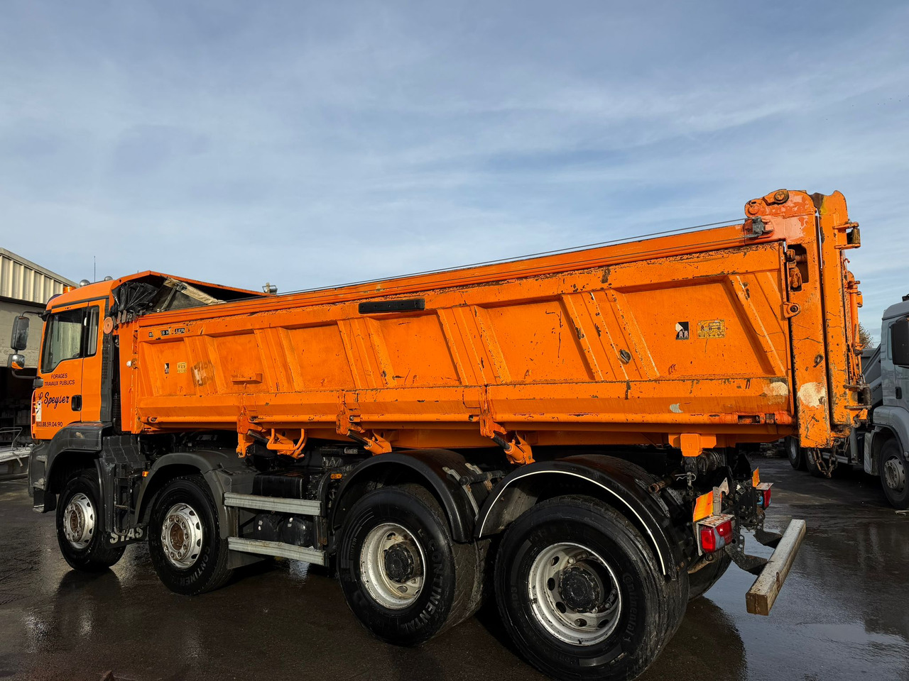Camion basculantă Camion benne arrière MAN avec benne Meiller BC-823-PC: Foto 6
