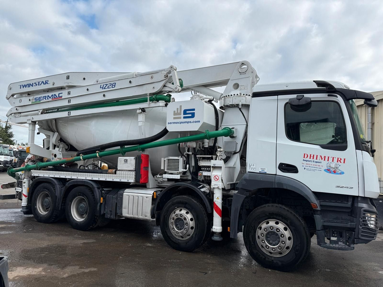 Mercedes-Benz Arocs 3243 - Autobetonieră: Foto 5 Mercedes-Benz Arocs 3243 - Autobetonieră: Foto 5