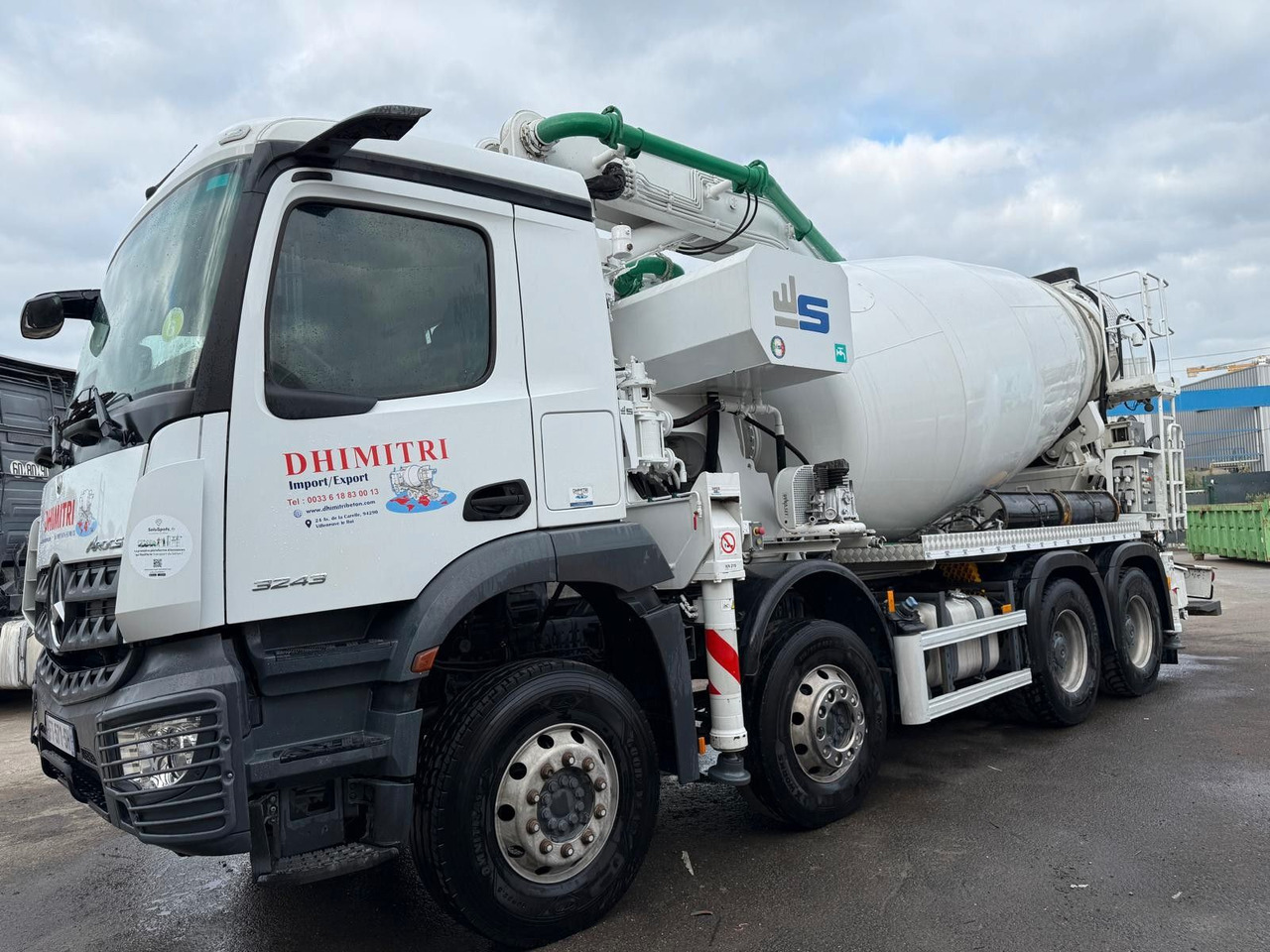Mercedes-Benz Arocs 3243 - Autobetonieră: Foto 2 Mercedes-Benz Arocs 3243 - Autobetonieră: Foto 2