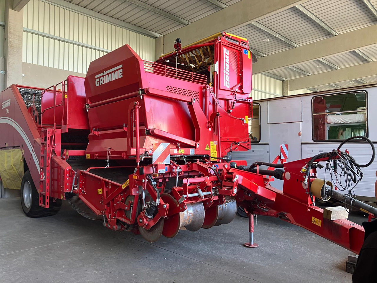 Grimme Kartoffelroder SE 260 - Combină agricola: Foto 1 Grimme Kartoffelroder SE 260 - Combină agricola: Foto 1
