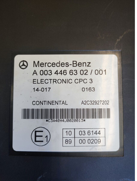 Continental CPC3 - Calculator de bord pentru Camion: Foto 2 Continental CPC3 - Calculator de bord pentru Camion: Foto 2