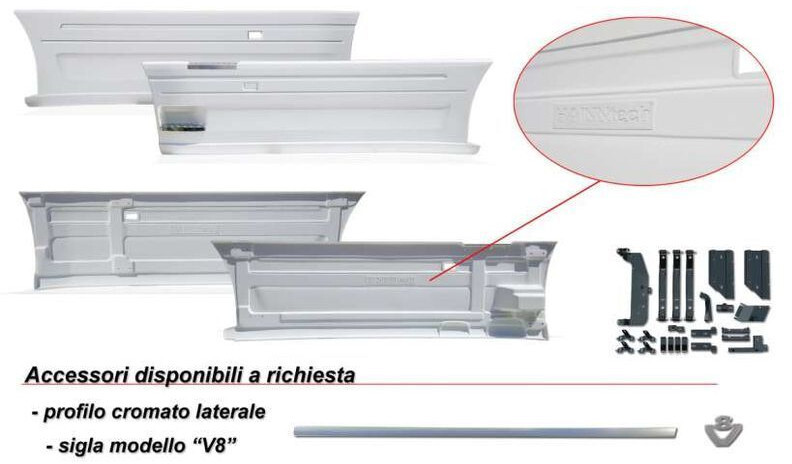 Scania R Serie Sideskirts / Fairings E3 E4 E5 E6 - Aerodinamică/ Spoiler pentru Camion: Foto 3 Scania R Serie Sideskirts / Fairings E3 E4 E5 E6 - Aerodinamică/ Spoiler pentru Camion: Foto 3