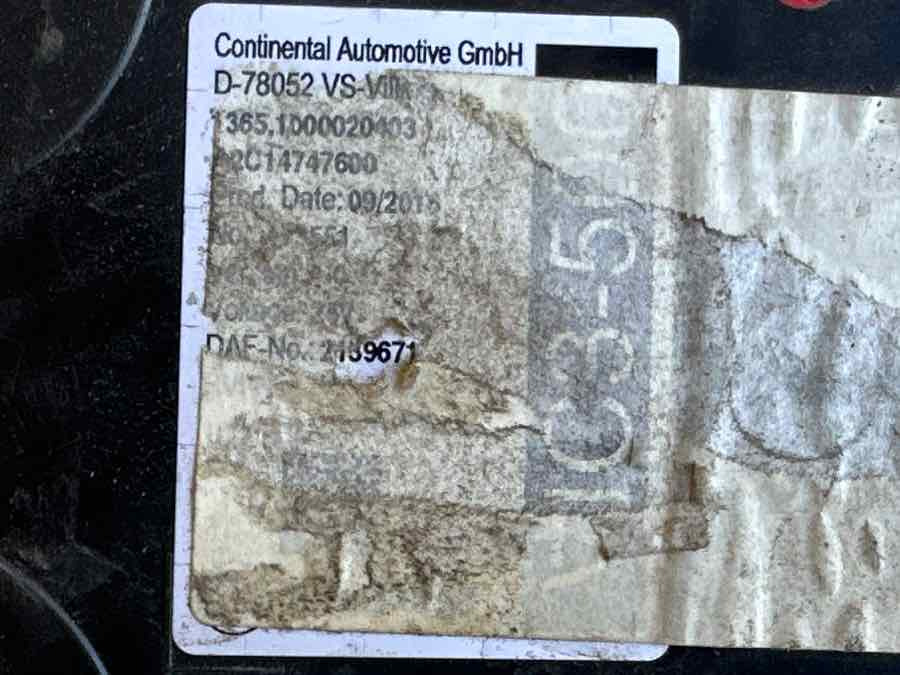 DAF ECU VIC 2139671 - Sistem electric pentru Camion: Foto 3 DAF ECU VIC 2139671 - Sistem electric pentru Camion: Foto 3