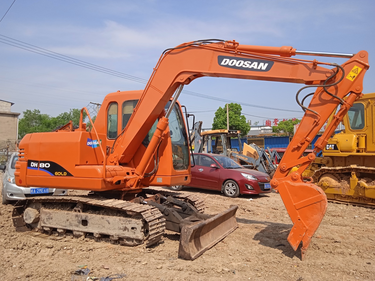 DOOSAN DH80 - Excavator pe şenile: Foto 3 DOOSAN DH80 - Excavator pe şenile: Foto 3