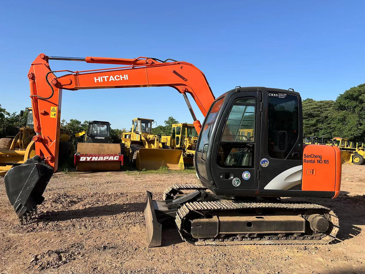 HITACHI ZAXIS ZX70 - Mini excavator: Foto 3 HITACHI ZAXIS ZX70 - Mini excavator: Foto 3