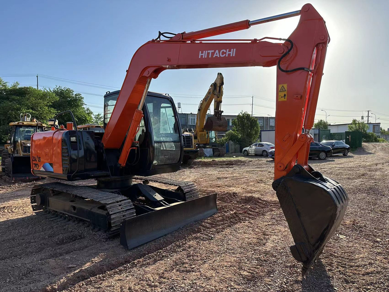 HITACHI ZAXIS ZX70 - Mini excavator: Foto 1 HITACHI ZAXIS ZX70 - Mini excavator: Foto 1