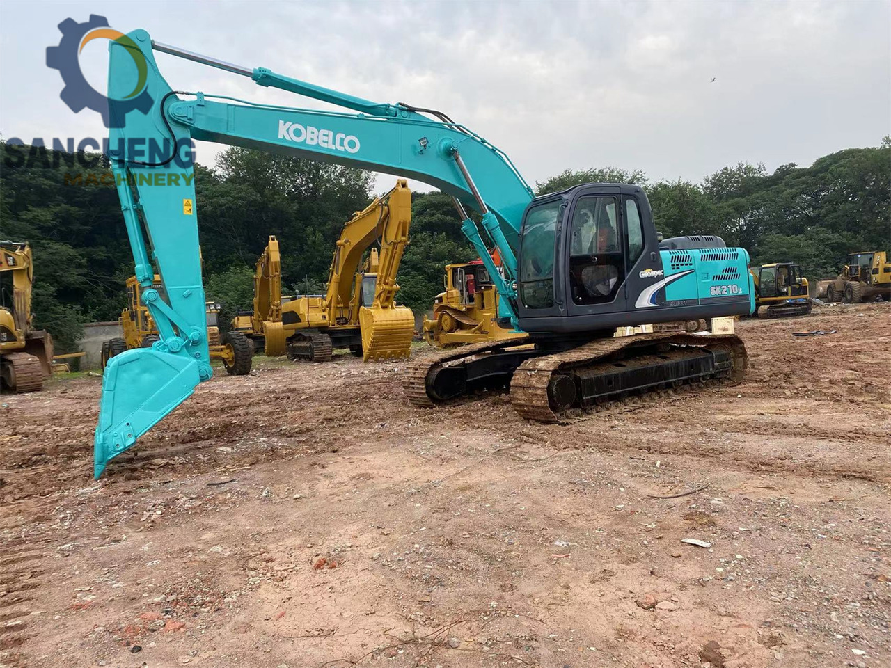KOBELCO SK210LC-8 - Excavator pe şenile: Foto 5 KOBELCO SK210LC-8 - Excavator pe şenile: Foto 5