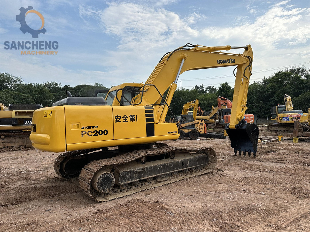 KOMATSU PC200-6 - Excavator pe şenile: Foto 1 KOMATSU PC200-6 - Excavator pe şenile: Foto 1