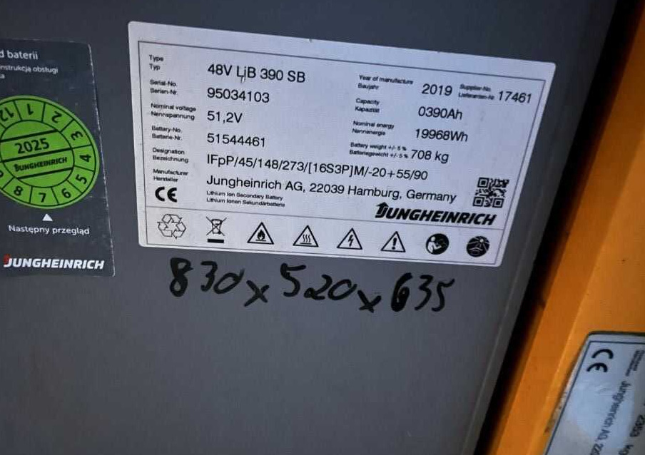 Jungheinrich EFG215 - Electrostivuitor: Foto 5 Jungheinrich EFG215 - Electrostivuitor: Foto 5