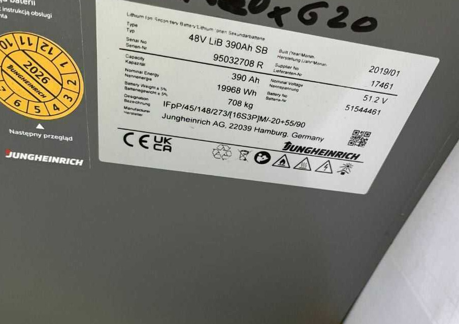 Jungheinrich EFG215 - Electrostivuitor: Foto 5 Jungheinrich EFG215 - Electrostivuitor: Foto 5