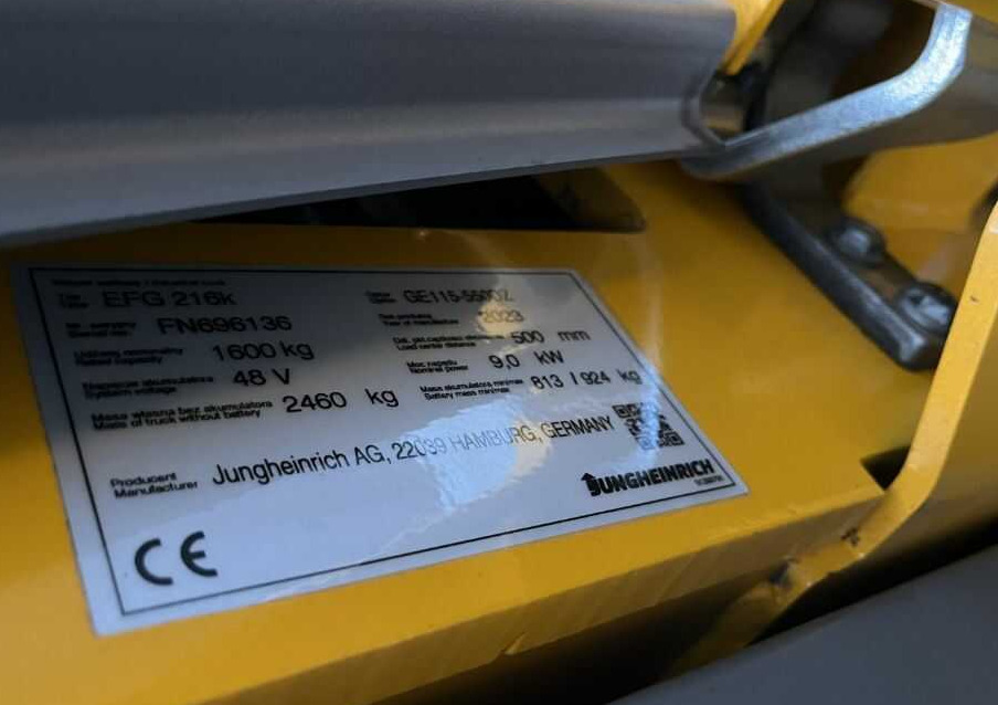 Jungheinrich EFG216k - Electrostivuitor: Foto 4 Jungheinrich EFG216k - Electrostivuitor: Foto 4