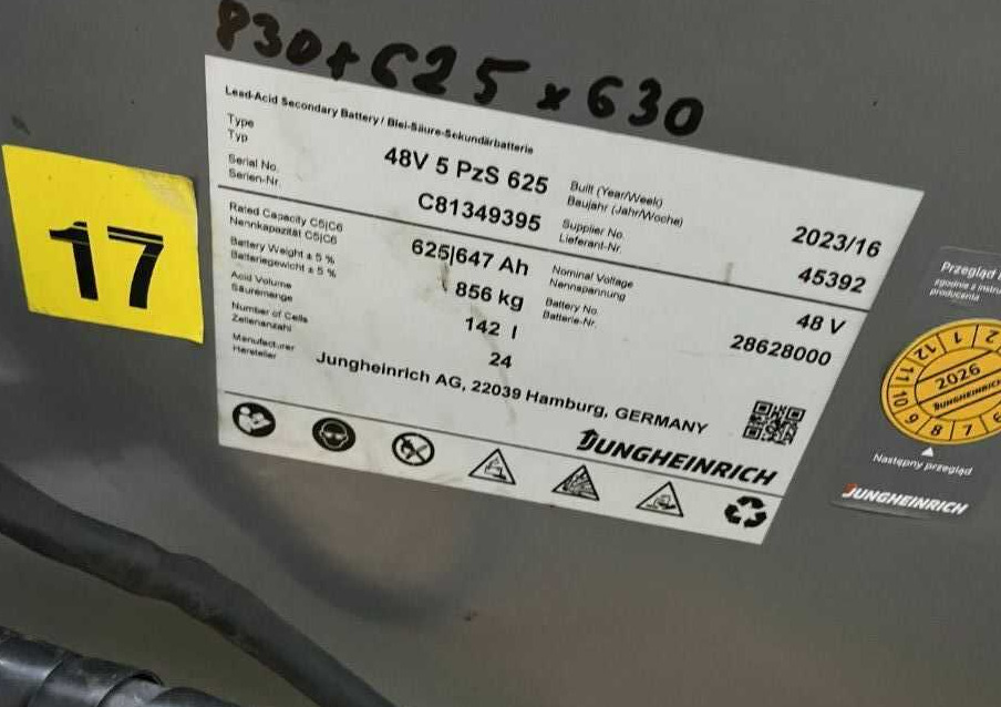 Jungheinrich EFG216k - Electrostivuitor: Foto 5 Jungheinrich EFG216k - Electrostivuitor: Foto 5