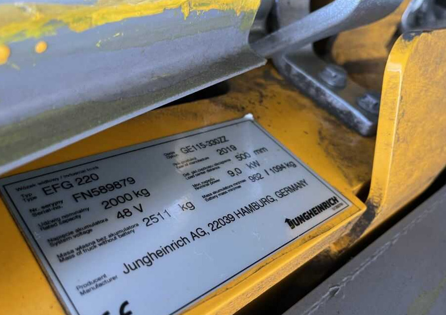 Jungheinrich EFG220 - Electrostivuitor: Foto 4 Jungheinrich EFG220 - Electrostivuitor: Foto 4