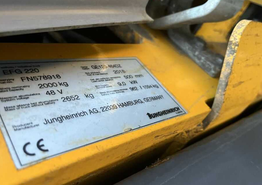 Jungheinrich EFG220 - Electrostivuitor: Foto 4 Jungheinrich EFG220 - Electrostivuitor: Foto 4